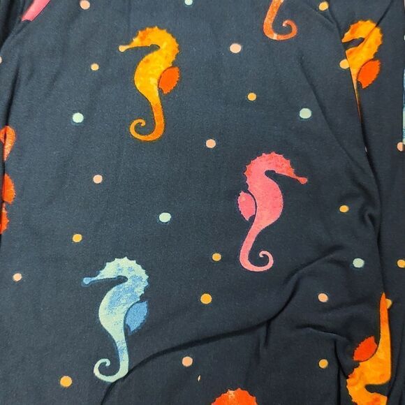Zinati Seahorse Ocean Leggings New - Picture 1 of 2